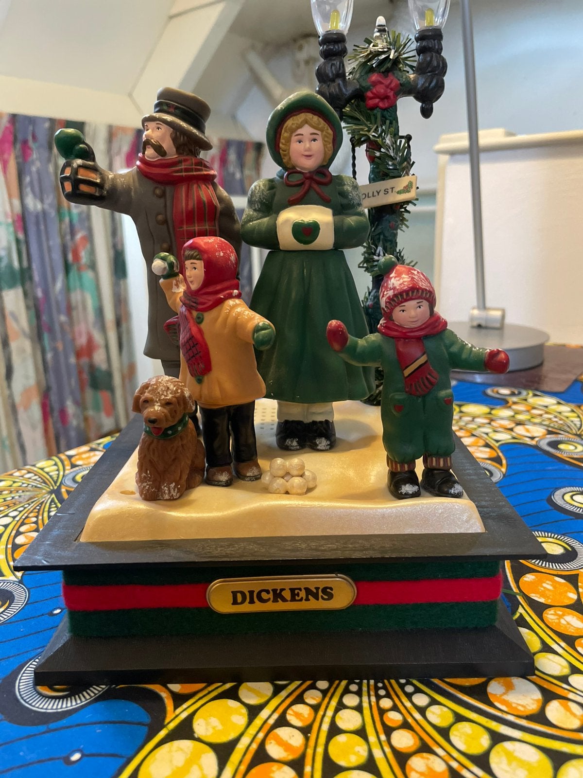 Nostalgisch Dickens kersttafereeltje, Diversen, Ophalen of Verzenden, Zo goed als nieuw