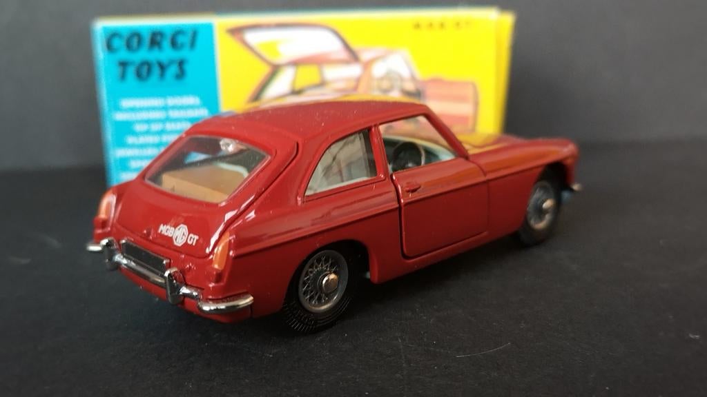 MG B 1:43 Corgi Toys re-edition Pol, Auto, Nieuw, Le19 1rl Leicester uk, Corgi Classics
