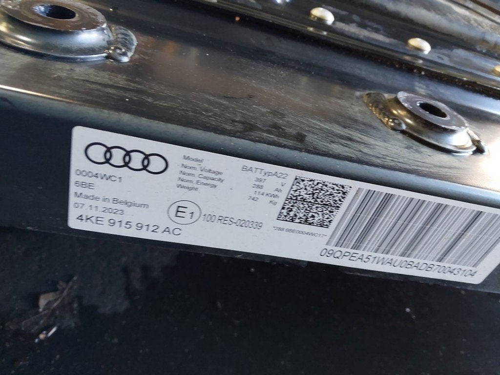 Accu Hv Audi Q8 E-tron (GEG) (2022-11/2025-03) 4KE915912AC, Gebruikt, Auto-Union-Straße  1, Ingolstadt 85057, , Duitsland, Info@audi.de