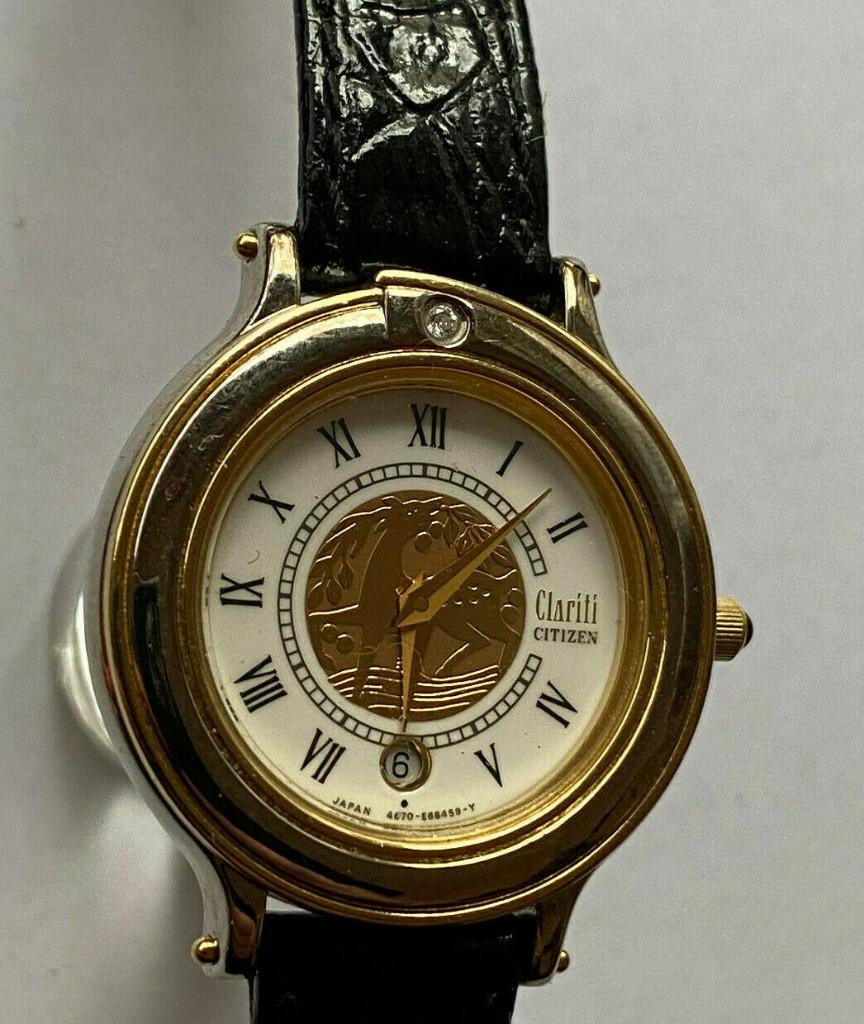 Esprit CLARITI citizen met goud en diamanten dames horloges, Sieraden, Tassen en Uiterlijk, Horloges | Dames, Overige merken, Leer