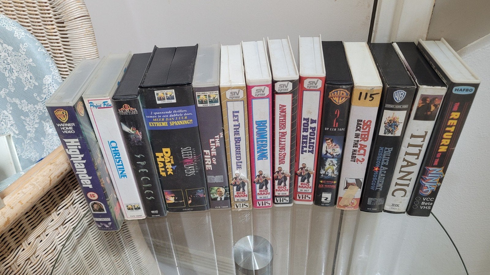 VHS Videobanden Collectie - Diverse Films, Ophalen