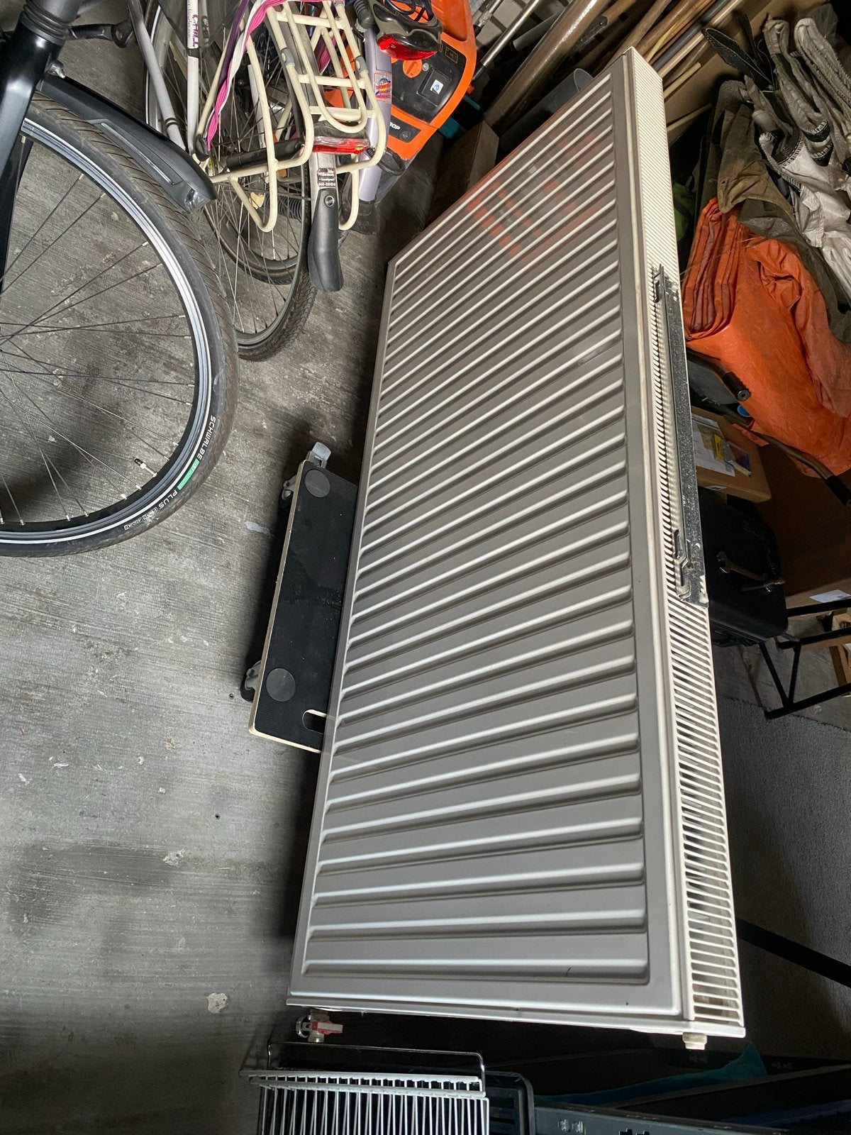 Witte radson radiotor, Ophalen, Gebruikt, Radiator, 150 cm of meer