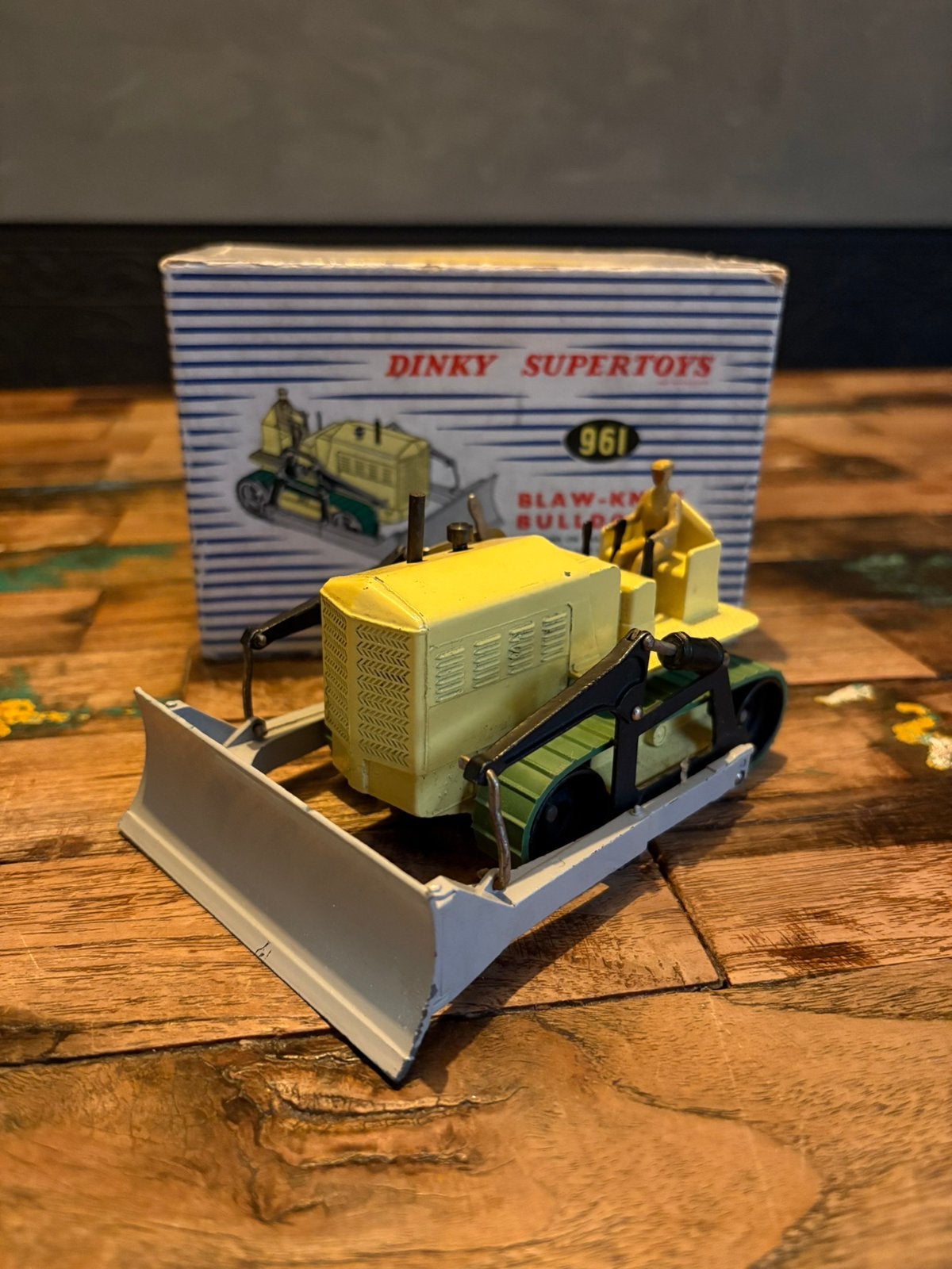 Dinky Supertoys 961-G Blaw-Knox Bulldozer, Ophalen of Verzenden, Zo goed als nieuw, Auto, Dinky Toys