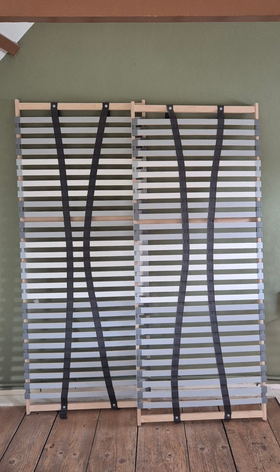 IKEA LÖNSET lattenbodem 80x200 cm (2 stuks), Huis en Inrichting, Ophalen, Gebruikt, Eenpersoons, 80 cm