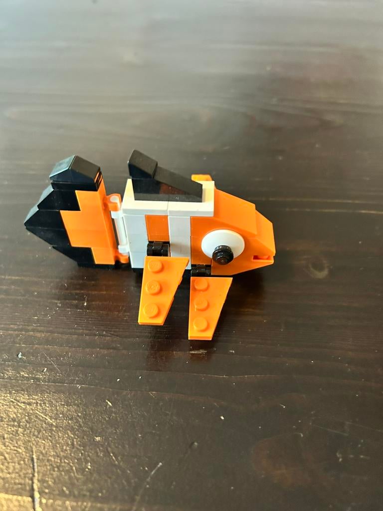 lego creator nemo clown vis 30025, nemo incl boekje, Ophalen of Verzenden, Zo goed als nieuw