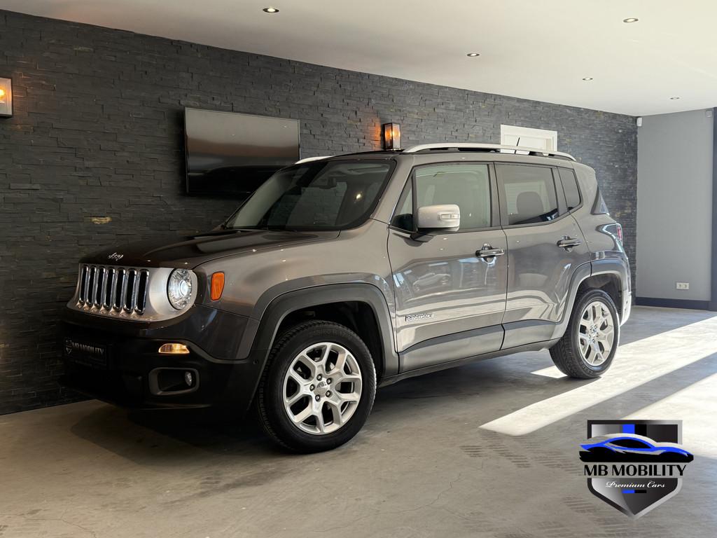 Jeep Renegade 1.4 MultiAir Limited Bj: 2016 / Aut / Panorama, Auto's, Gebruikt, 4 cilinders, Leder, 600 kg