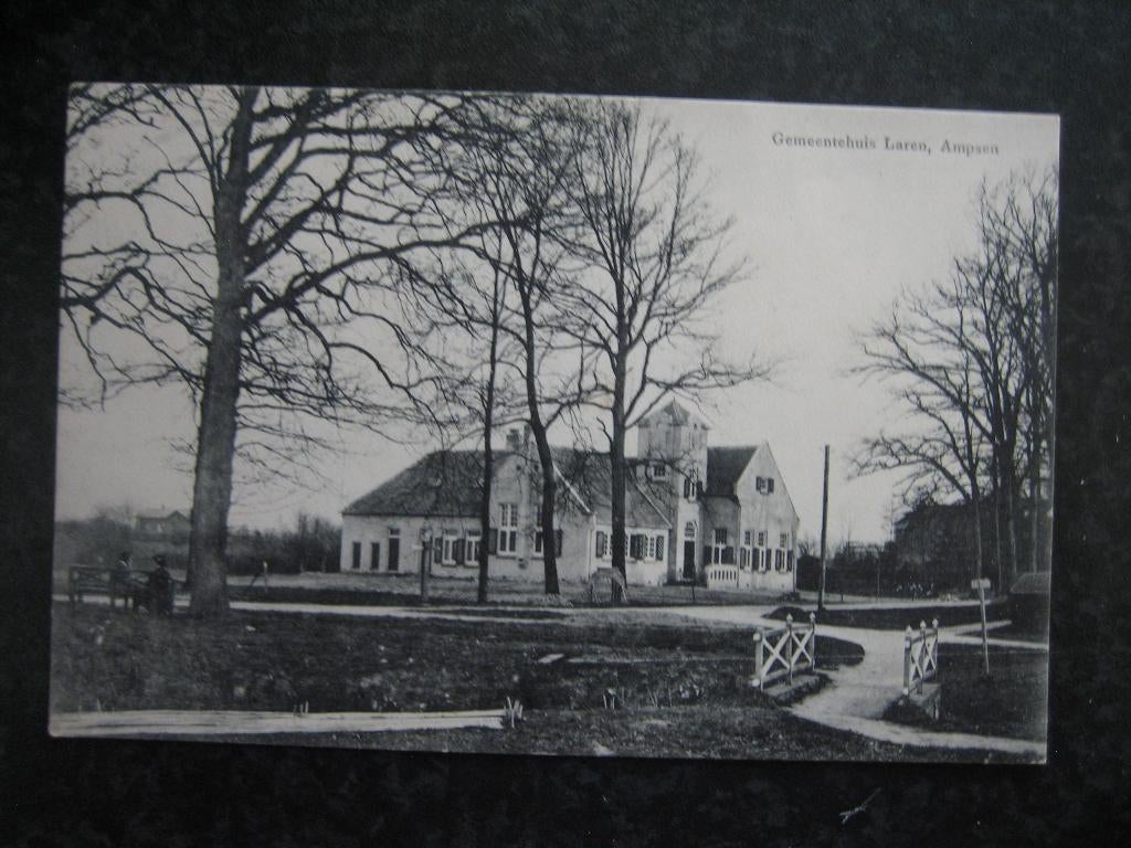 LAREN Ampsen Gld.  Gemeentehuis 1911, Ophalen of Verzenden, Voor 1920, Gelderland