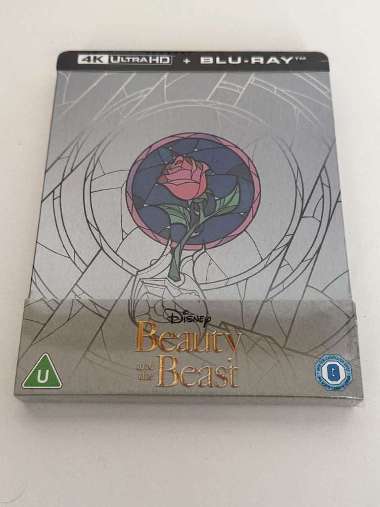 Disney Beauty And The Beast Steelbook Sealed, Ophalen of Verzenden, Nieuw in verpakking, Tekenfilms en Animatie