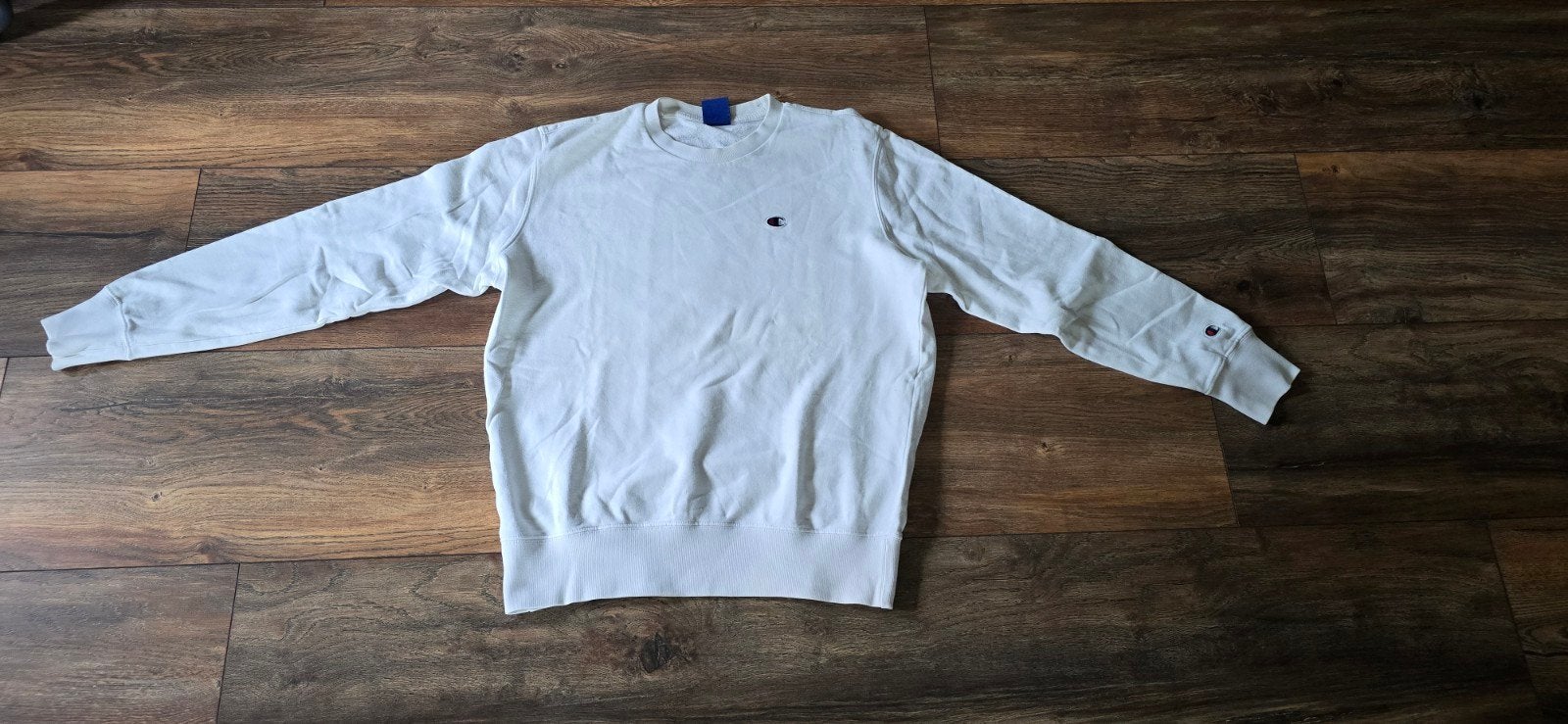sweater trui Champion maat M, Maat 48/50 (M), Wit, Champion, Ophalen of Verzenden