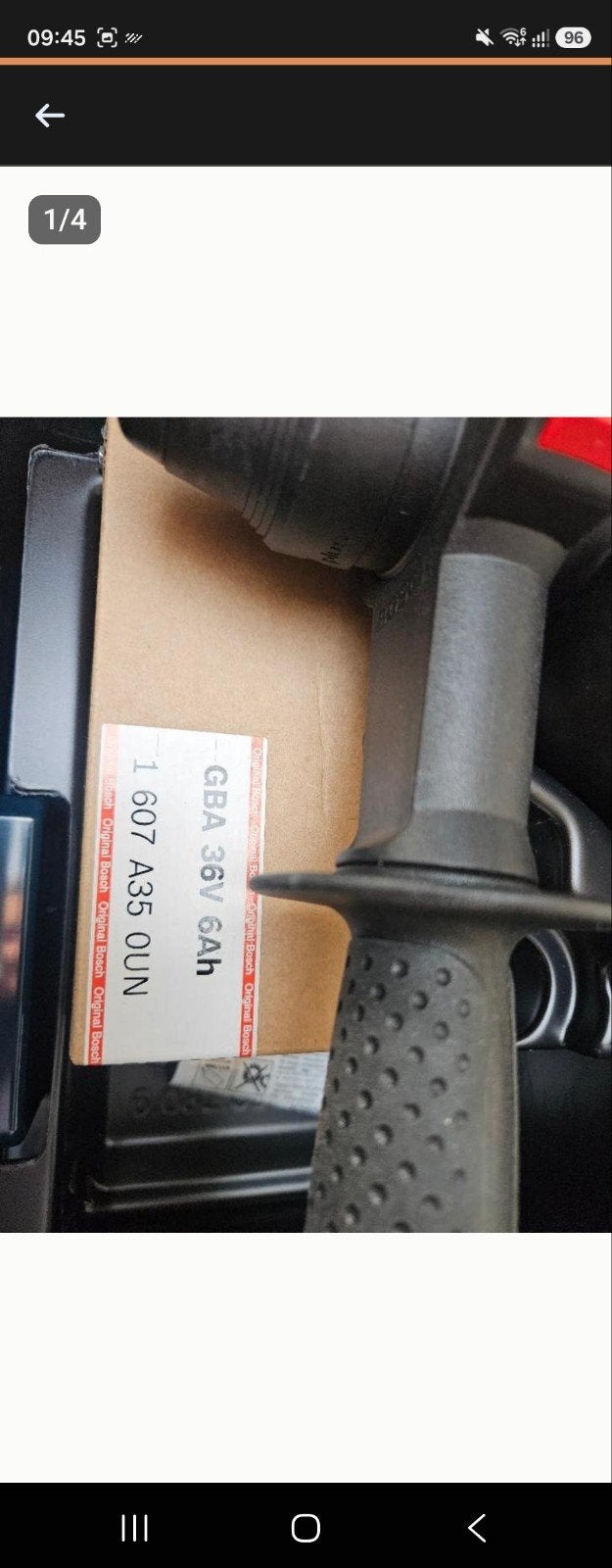 Bosch GBH 36 V-LI Plus Boorhamer met accessoires, 600 watt of meer, Boor- en/of Breekhamer, Nieuw, Ophalen of Verzenden