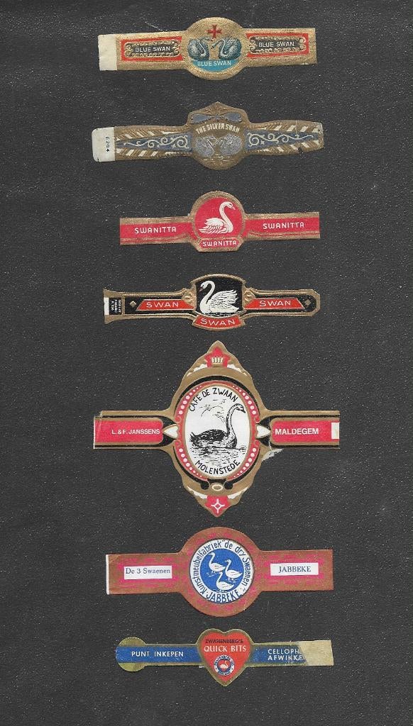 Sigarenbandjes N20, Verzenden, Gebruikt, Sigarenbandjes