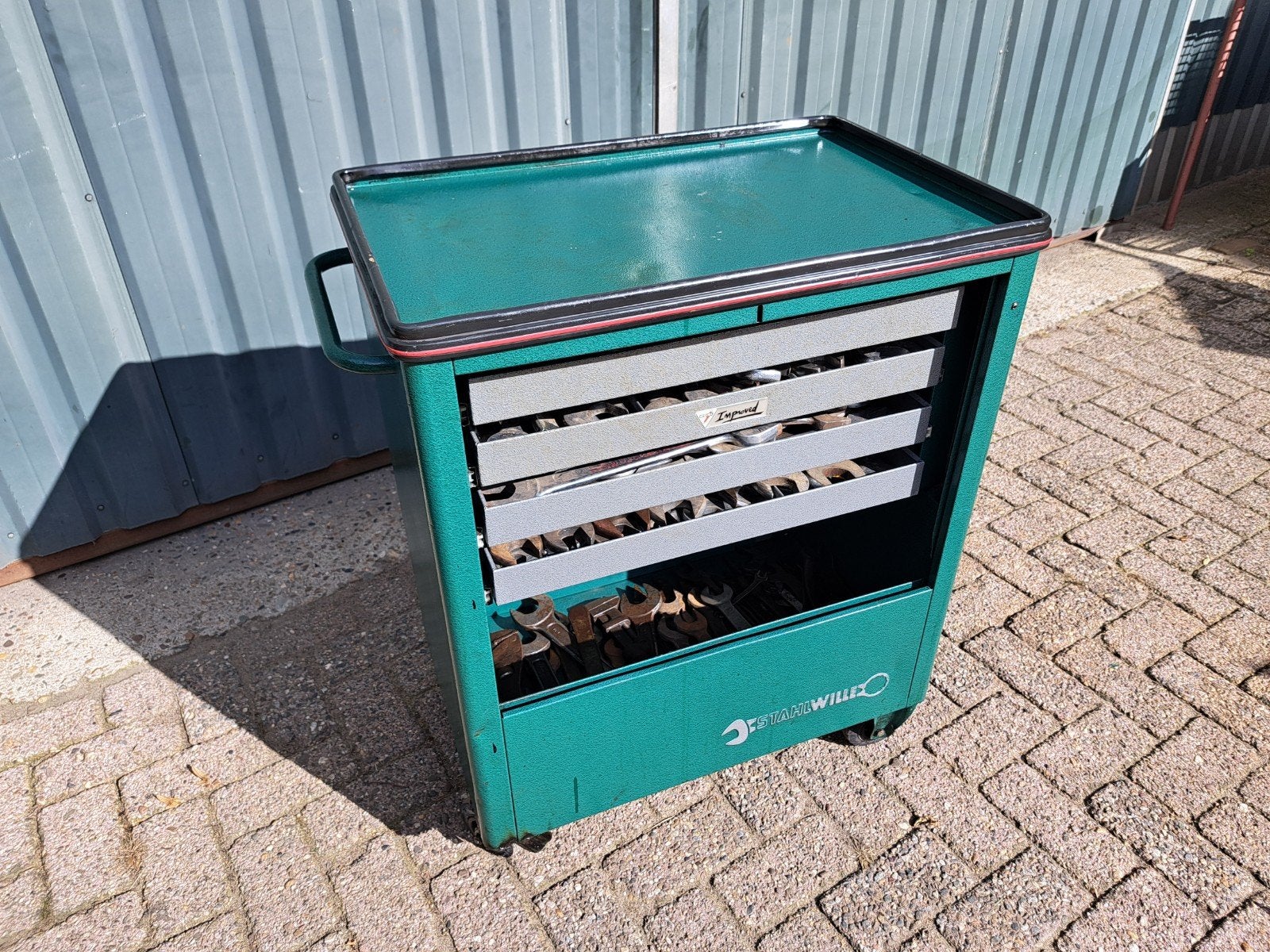 Lees tekst. Stahlwille gereedschapswagen incl. gereedschap