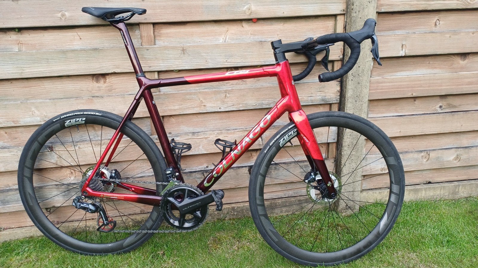 Colnago C64 disc 58 slooping maat, 28 inch, Carbon, Heren, Zo goed als nieuw