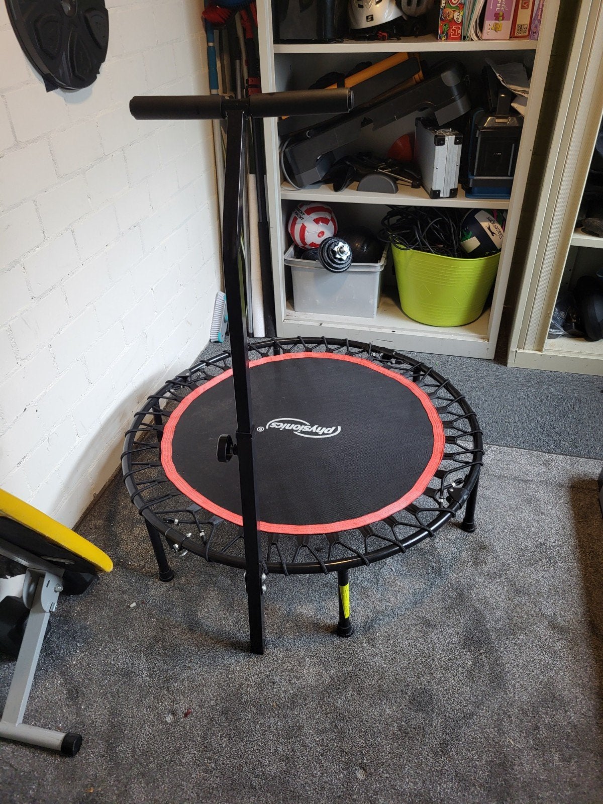 Physionics Fitness Trampoline met Handgreep, Ophalen
