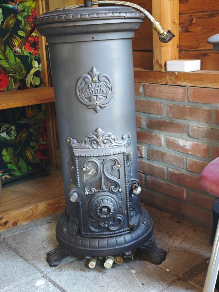 Goede gaskachel met thermostaat, Ophalen of Verzenden, Gas, Gaskachel