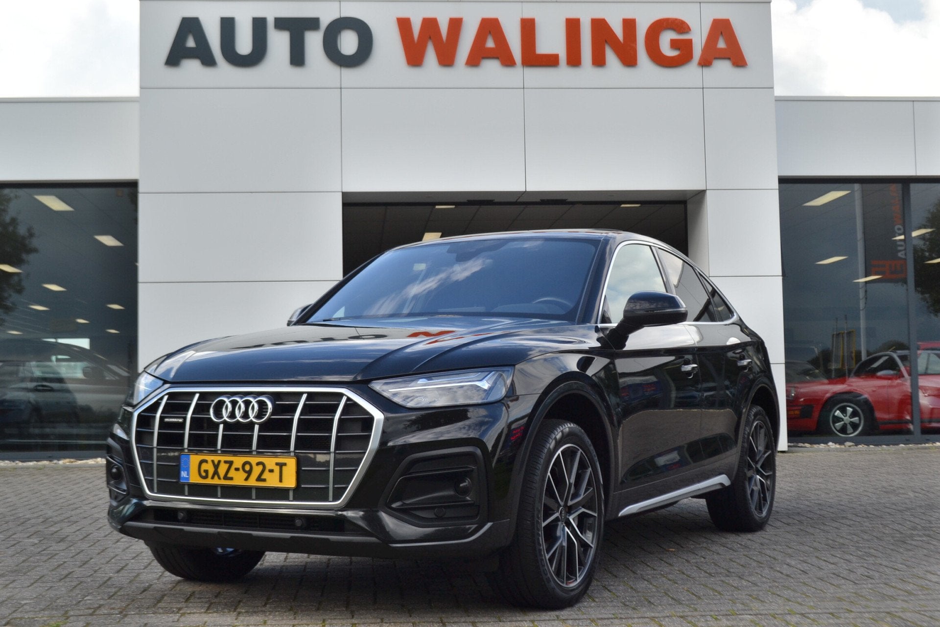 Audi Q5 Sportback 50 TFSI e S edition | Quattro | Pano | Ban, Automaat, Gebruikt, 4 cilinders, Leder en Stof