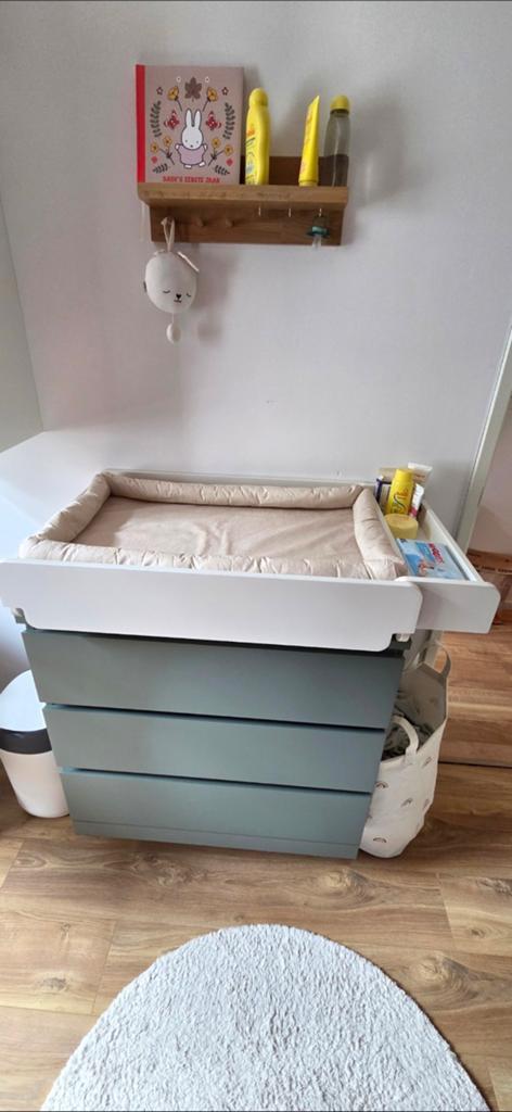 Stokke Home Changer - Verschoonblad voor op commode, Ophalen, 50 tot 70 cm, Zo goed als nieuw, 75 tot 100 cm