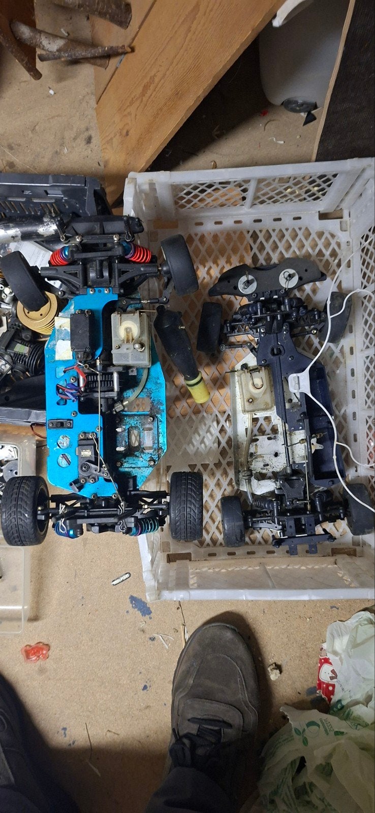RC Auto's en onderdelen - Nitro en Elektro, Ophalen, Gebruikt, Onderdeel, Nitro