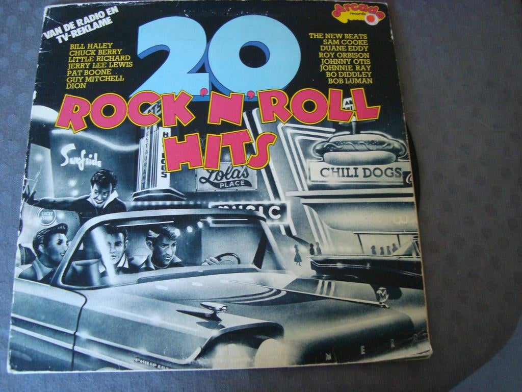 20 rock'n roll hits, Ophalen of Verzenden, Zo goed als nieuw, 12 inch