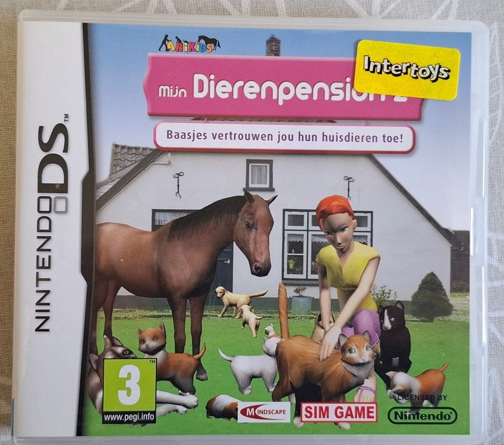 Mijn Dierenpension 2 Nintendo DS - Paarden & Huisdieren Sim, 1 speler, Ophalen of Verzenden, Zo goed als nieuw, Vanaf 3 jaar