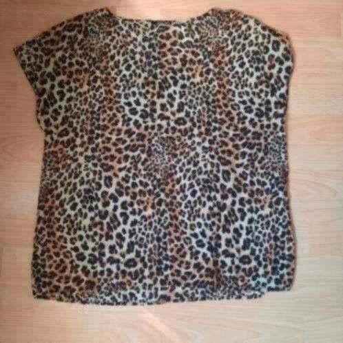 Shirt 44 norah, Bruin, Verzenden, Maat 46/48 (XL) of groter, Zo goed als nieuw