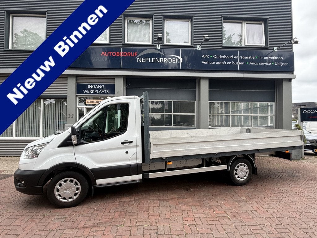 Ford Transit 350 2.0 TDCI L5H1 Trend Skeletal Bj 2021 Km 64., Auto's, Stof, Euro 6, 4 cilinders, Start-stop-systeem
