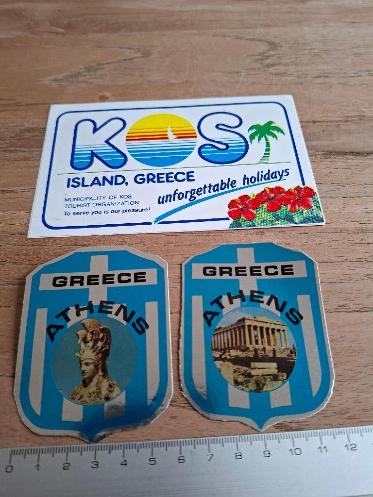Stickers Griekenland, Verzenden, Zo goed als nieuw, Overige typen