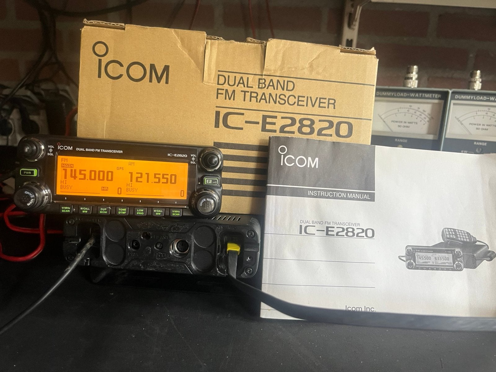 Icom 2820 dual, Ophalen, Zo goed als nieuw