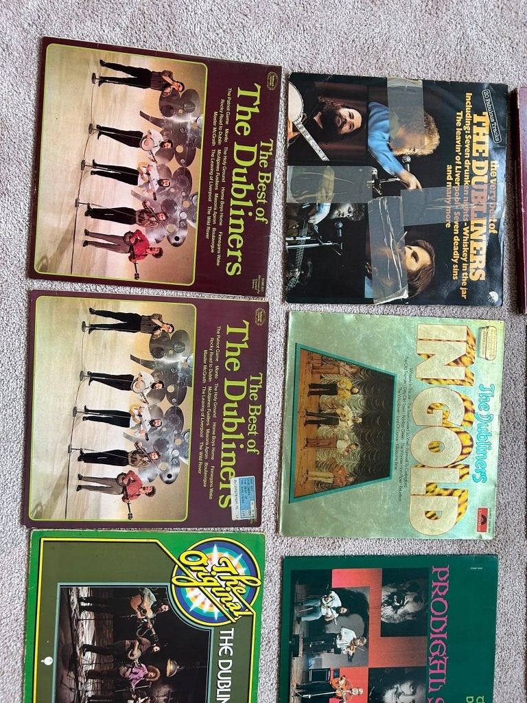 The Dubliners collectie 12 LP's (15 platen, incl. 3LP-box), Cd's en Dvd's, Gebruikt, Ophalen of Verzenden, Overige typen, Folk