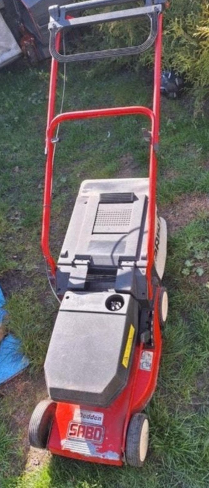 Grasmaaier sabo elektrisch
Maait goed, Tuin en Terras, Grasmaaiers, Ophalen, Gebruikt, Sabo