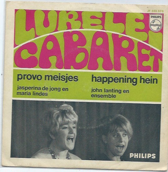 Jasperina de Jong- Lurelei Cabaret, Verzenden, Overige genres, 7 inch, Fotohoes