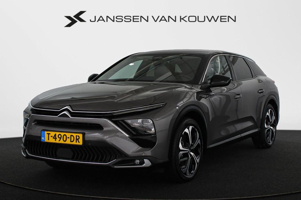 Citroen C5 X 1.6 Plug-in Hybrid 225 Business Plus Leder Stoe, Auto's, Citroën, Gebruikt, Euro 6, 4 cilinders, Hybride Elektrisch/Benzine