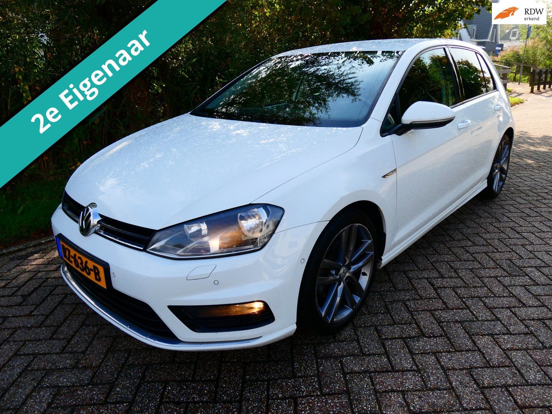 Volkswagen Golf 1.4 TSI 122pk Highline 5-deurs 2e eig. Clima, Auto's, Voorwielaandrijving, Euro 5, Stof, Gebruikt