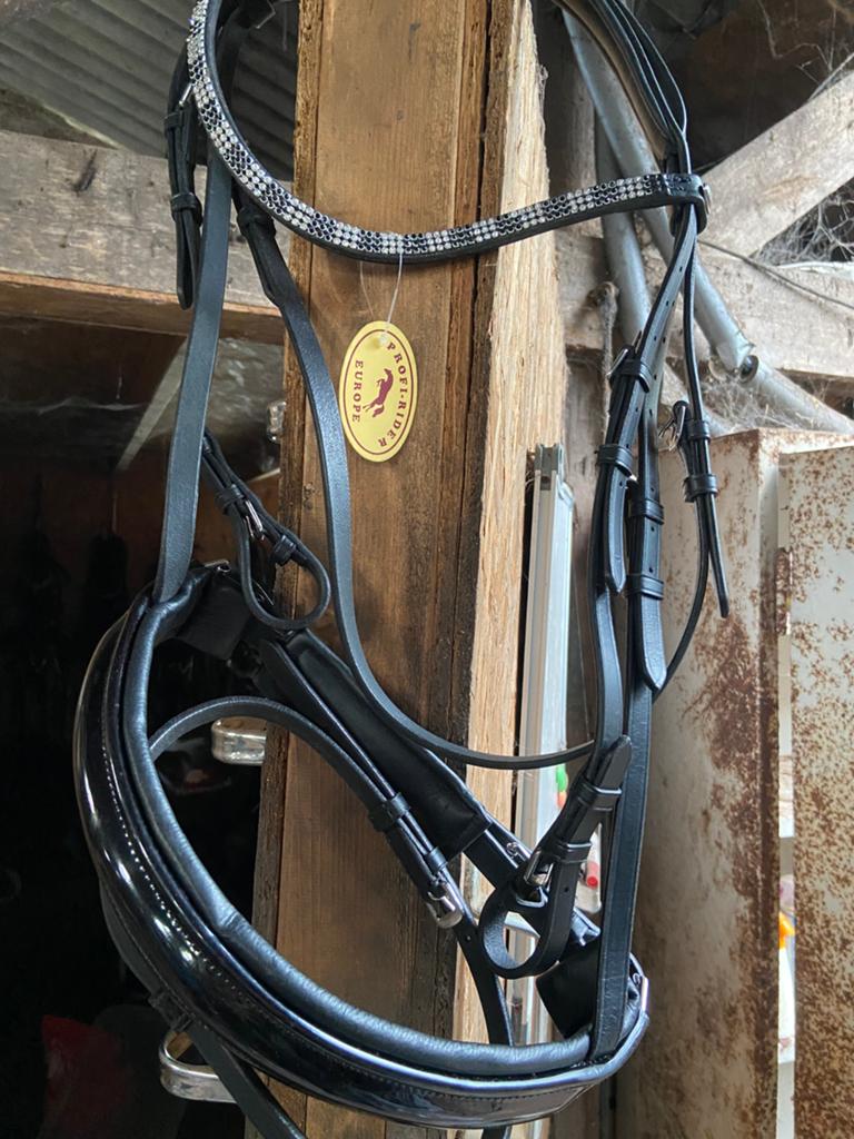 Splinternieuwe Pro-Rider hoofdstellen met strass frontriem, Ophalen of Verzenden, Nieuw
