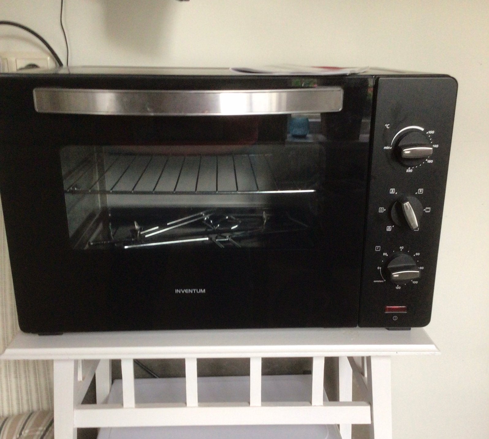 Vrijstaande grote Oven., Witgoed en Apparatuur, Ophalen, Minder dan 45 cm, Hete lucht, Zo goed als nieuw