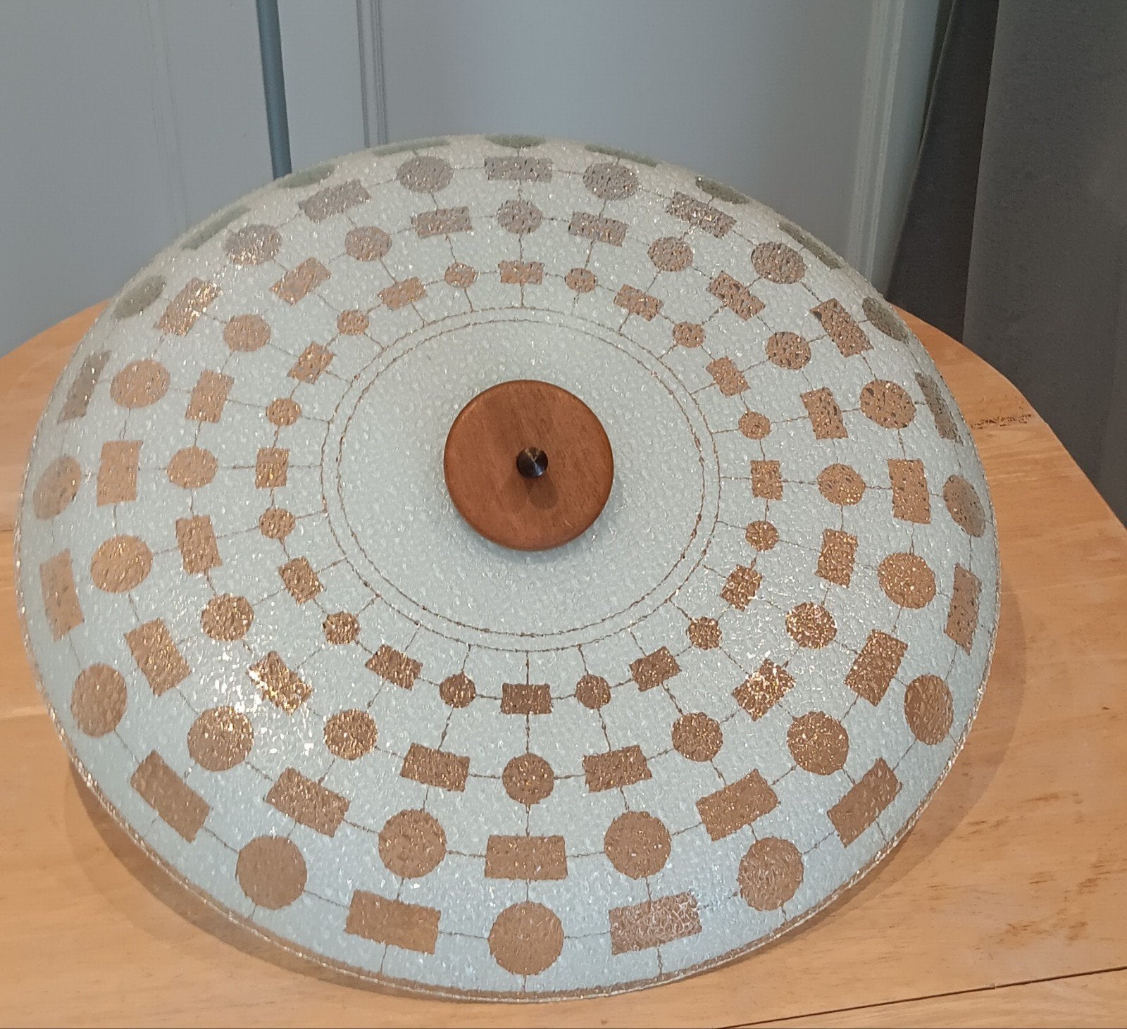 Space Age Design Jaren 60/70 plafondlamp., Huis en Inrichting, Lampen | Lampenkappen, Ophalen of Verzenden, Plafondlamp