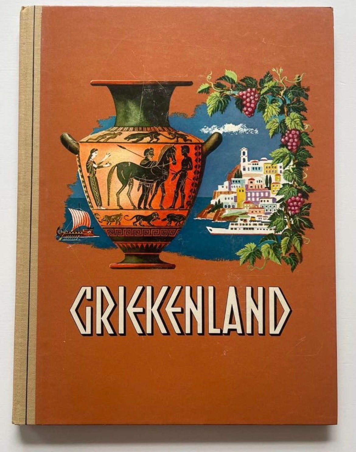 Douwe Egberts Plaatjesalbum Griekenland uit 1965 zgan, Boeken, Ophalen of Verzenden, Gelezen, Plaatjesalbum