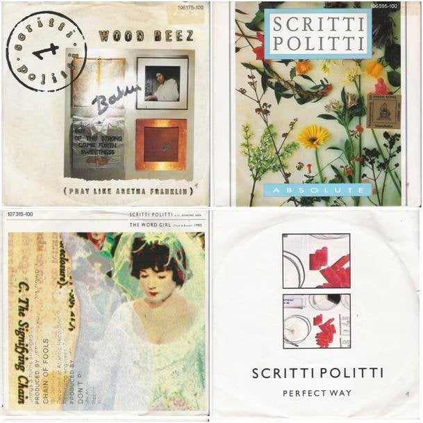 SCRITTI POLITTI - PAKKET!, Ophalen of Verzenden, Zo goed als nieuw, 7 inch, Pop