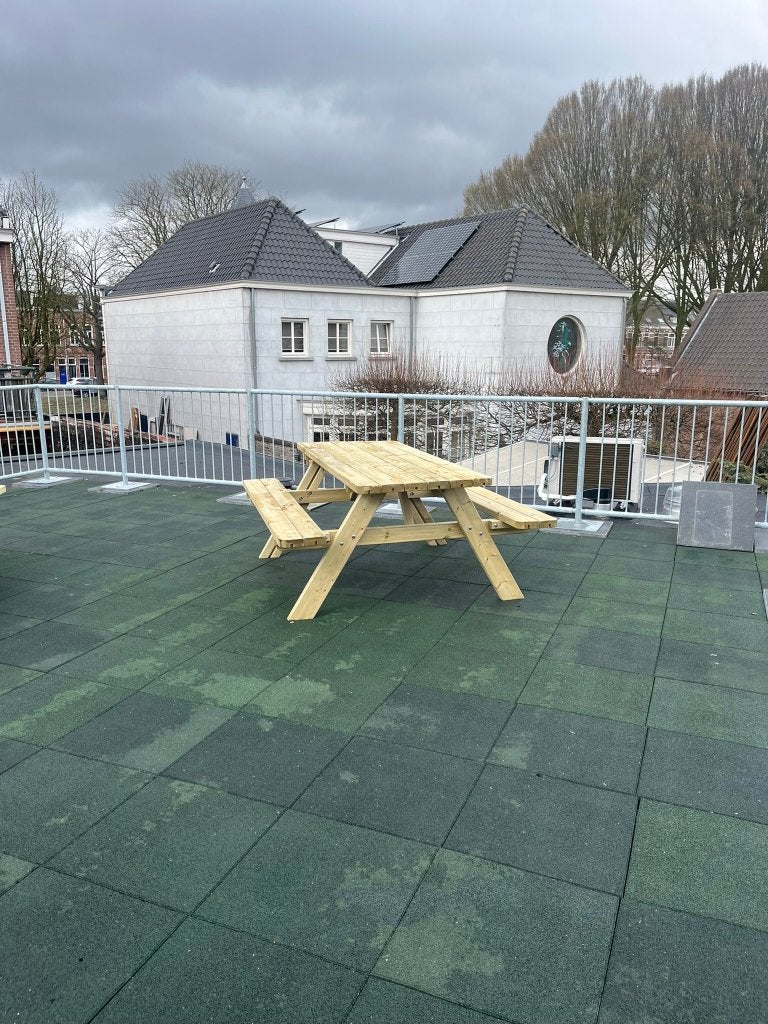 stevige geïmpregneerde picknicktafels, Tuin en Terras, Picknicktafels, Nieuw, Ophalen of Verzenden, Inklapbaar, Rechthoekig