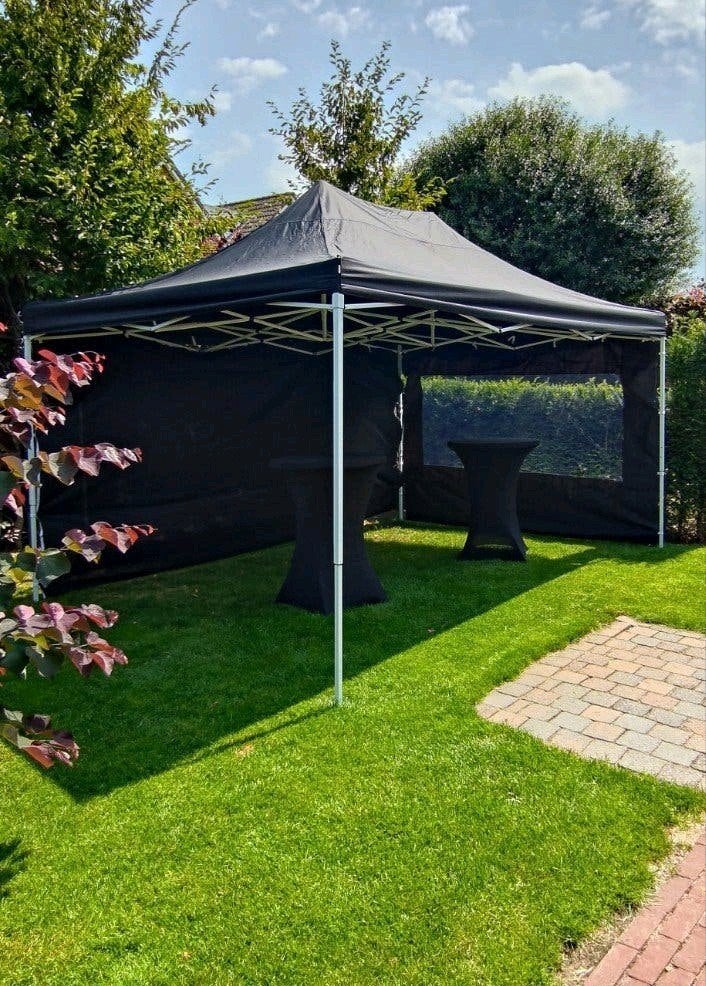 Easy up Partytent TE HUUR 4.5M x 3M, Ophalen of Verzenden, Zo goed als nieuw, Overige
