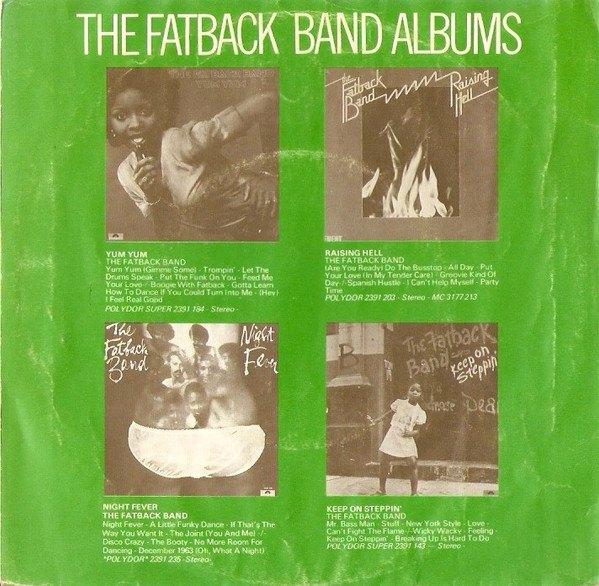 Fatback band - double dutch, Cd's en Dvd's, Vinyl Singles, Gebruikt, Single, 1970 - 1979, Dance, 7 inch, Ophalen of Verzenden