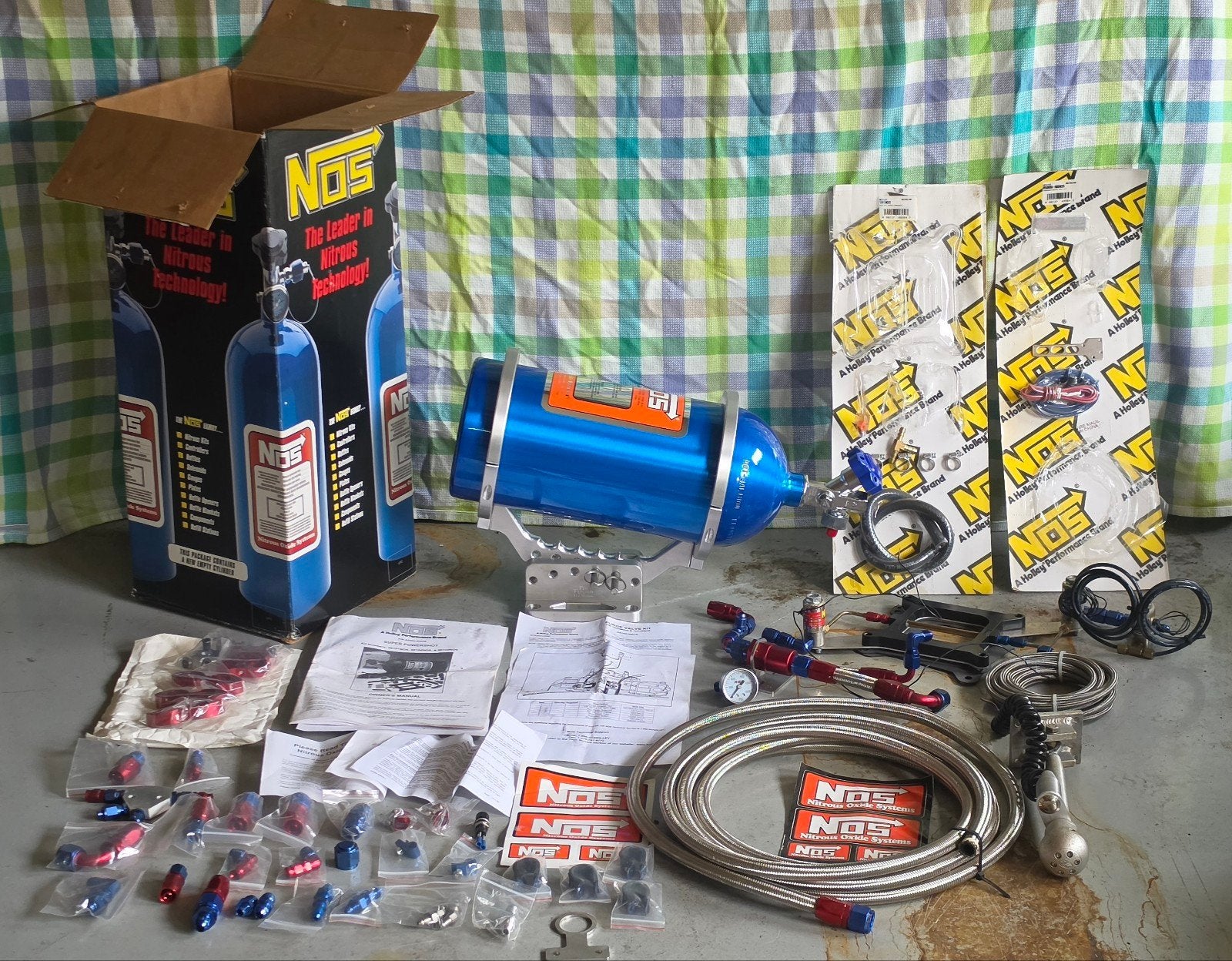 Gloednieuw NOS Cheater Series V8 Nitrous System, 150-250 HP, Ophalen of Verzenden, Nieuw