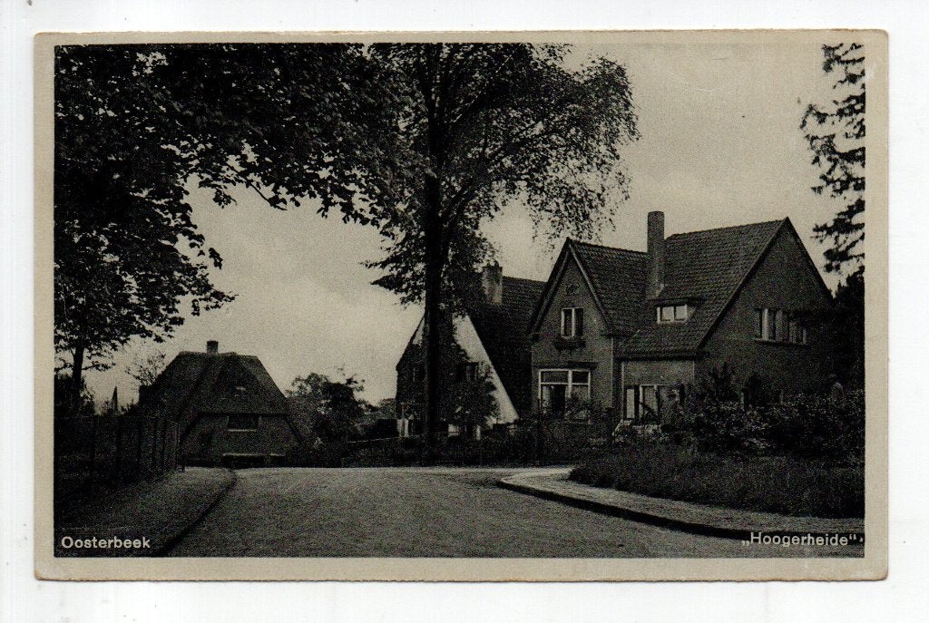 Oosterbeek, 1933. "Hoogerheide"., Ophalen of Verzenden, Voor 1920, Gelopen, Gelderland