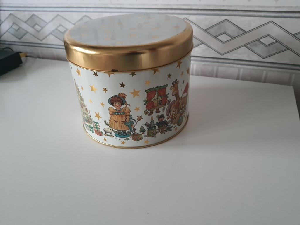 Mooi blik kerst, Verzamelen, Blikken, Ophalen, Gebruikt, Overige