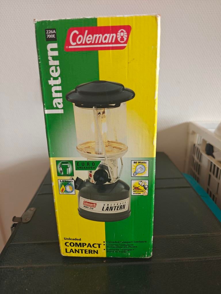 Coleman Compact Lantaarn 226A 700E, Ophalen, Gebruikt