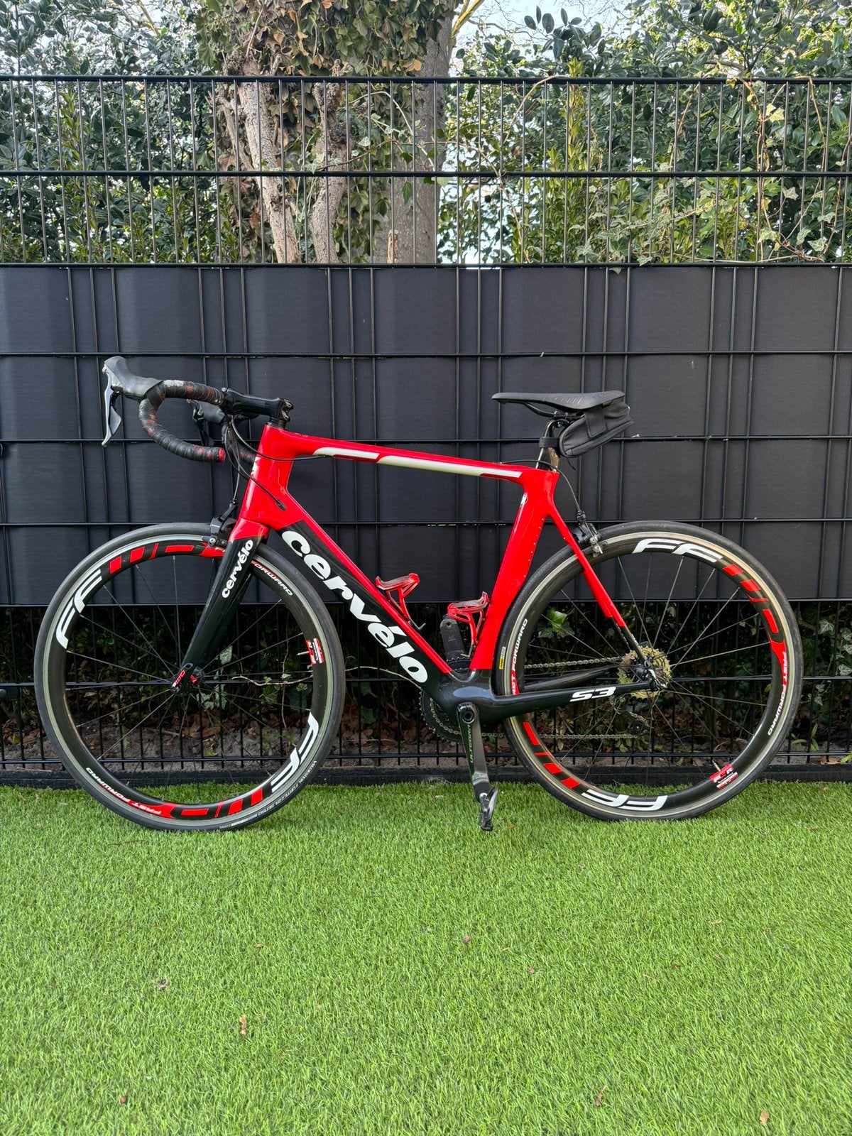Cervélo S3 Carbon – Ultegra R8000 – FFWD Carbon Wielen, Carbon, Velgrem, Zo goed als nieuw, 57 tot 61 cm