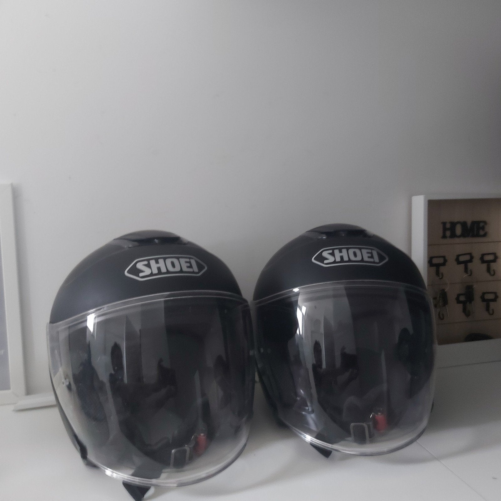2x shoei motorhelm, Ophalen of Verzenden, Tweedehands, Integraalhelm, Shoei