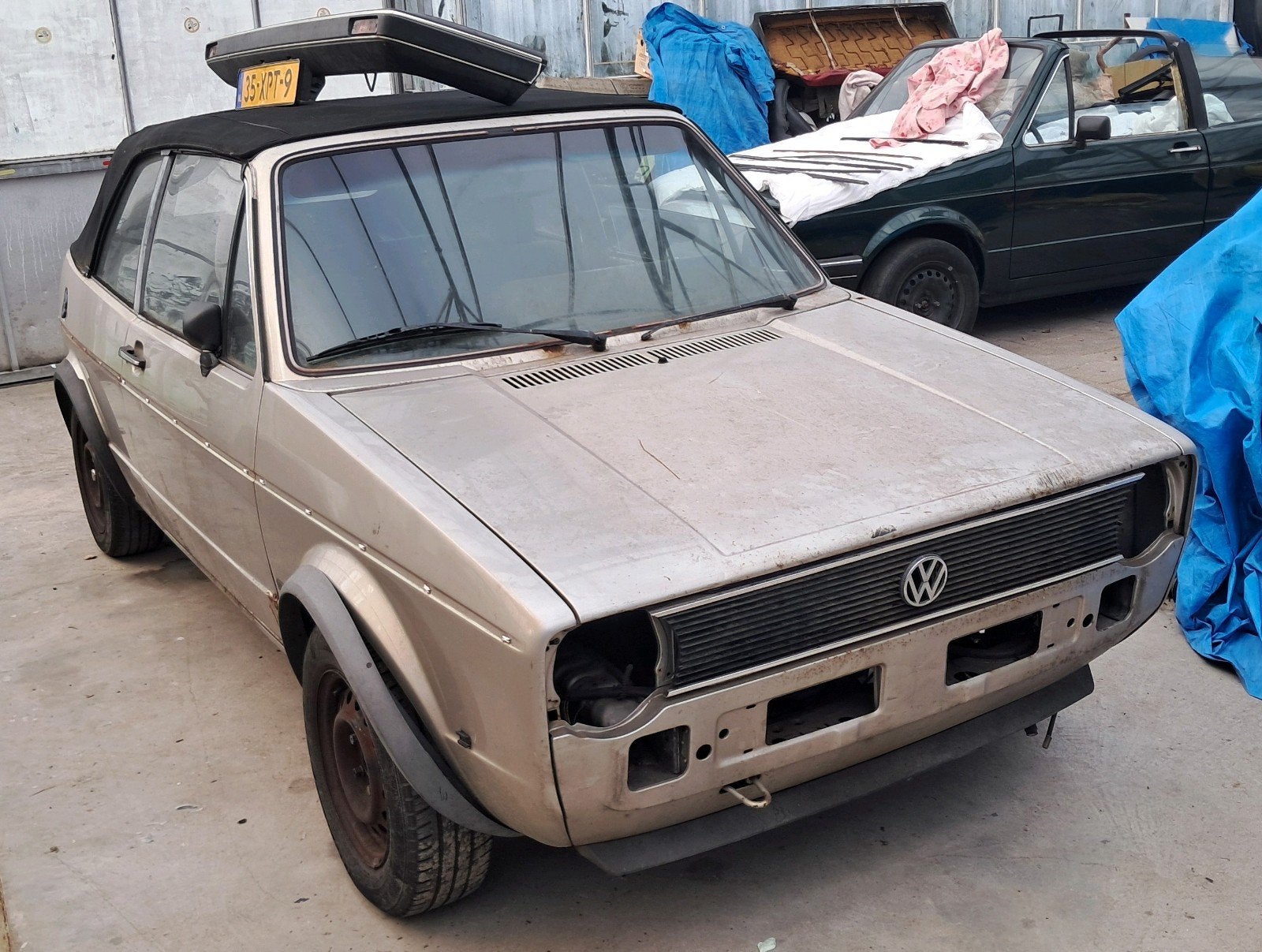 VW Golf 1 Cabriolet 1986 in onderdelen, Ophalen of Verzenden, Gebruikt, Oldtimer onderdelen