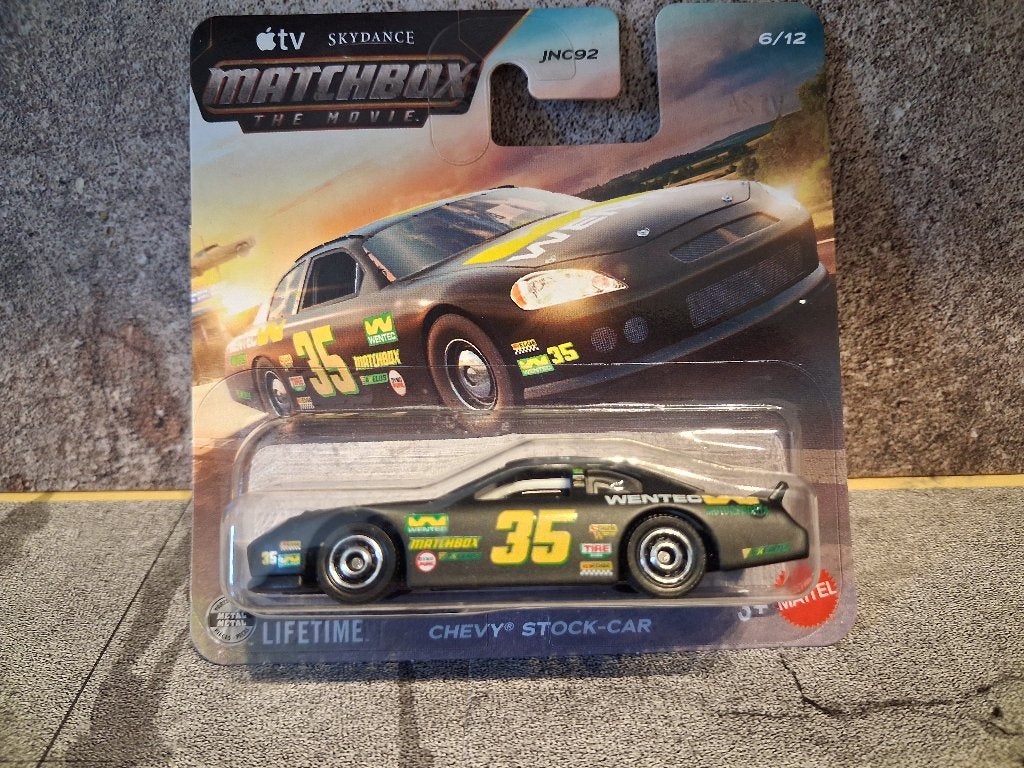 Chevy Stock-Car van Matchbox, Ophalen, Nieuw, Auto