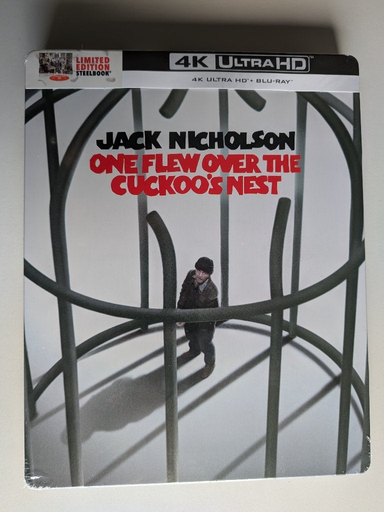 One Flew Over the Cuckoo`s Nest 4K Blu-ray Steelbook NLO 4K3, Ophalen of Verzenden, Nieuw in verpakking